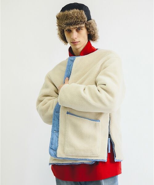 ABAHOUSE / アバハウス ハット | 【NANGA/ナンガ】AURORA TEX FUR FLIGHT CAP/フライ | 詳細29