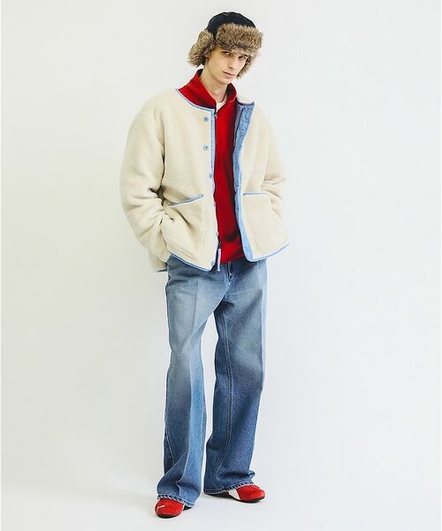 ABAHOUSE / アバハウス ハット | 【NANGA/ナンガ】AURORA TEX FUR FLIGHT CAP/フライ | 詳細30