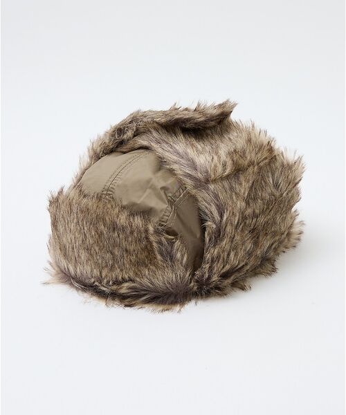 ABAHOUSE / アバハウス ハット | 【NANGA/ナンガ】AURORA TEX FUR FLIGHT CAP/フライ | 詳細4