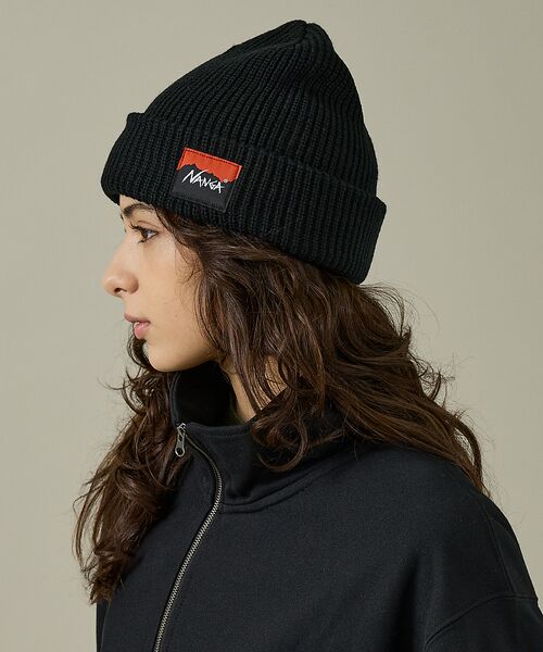 ABAHOUSE / アバハウス ハット | 【NANGA/ナンガ】BOX LOGO BULKY BEANIE/ビーニー/ニッ | 詳細4