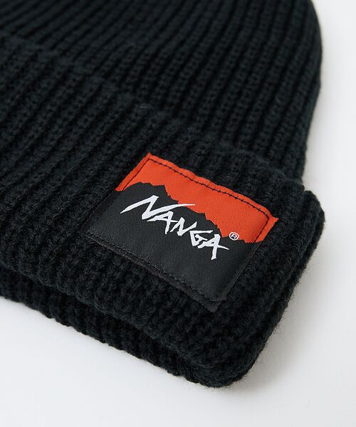 ABAHOUSE / アバハウス ハット | 【NANGA/ナンガ】BOX LOGO BULKY BEANIE/ビーニー/ニッ | 詳細6