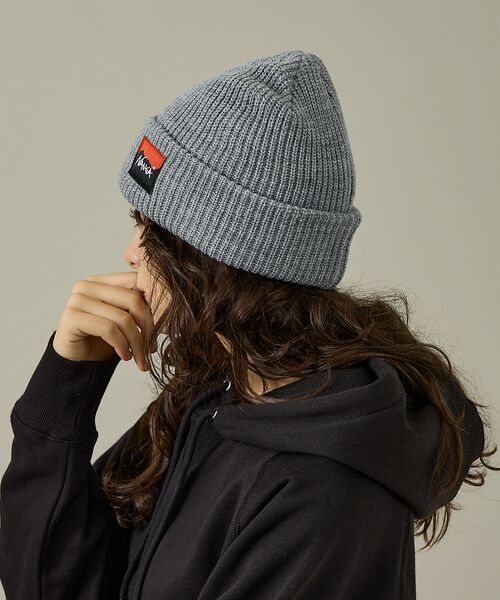 ABAHOUSE / アバハウス ハット | 【NANGA/ナンガ】BOX LOGO BULKY BEANIE/ビーニー/ニッ | 詳細8