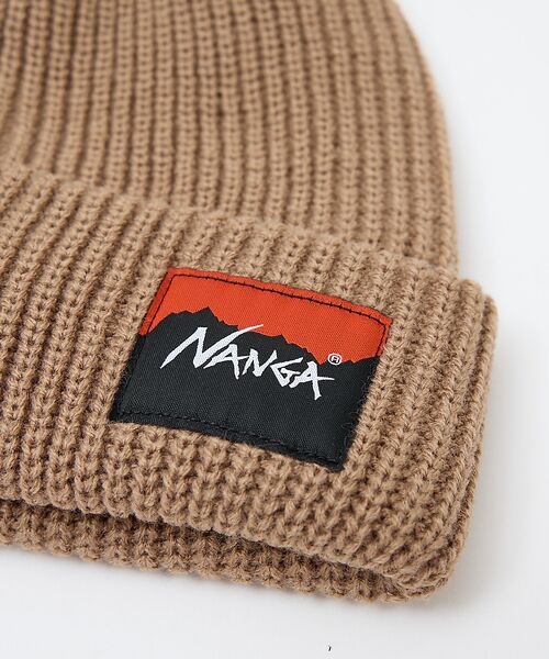 ABAHOUSE / アバハウス ハット | 【NANGA/ナンガ】BOX LOGO BULKY BEANIE/ビーニー/ニッ | 詳細13
