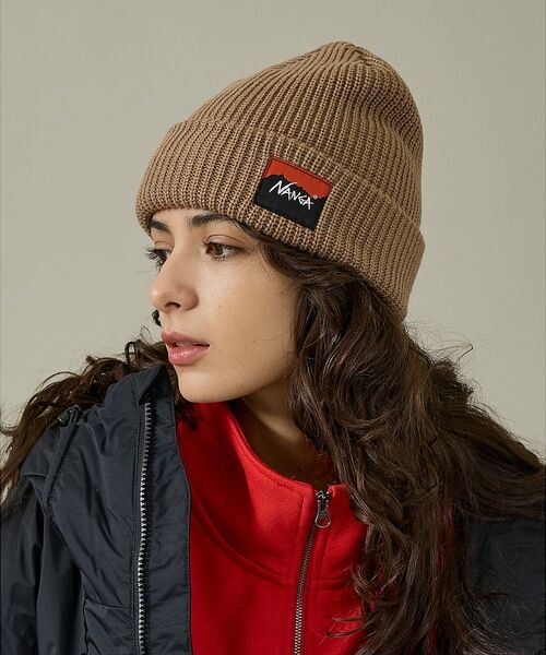 ABAHOUSE / アバハウス ハット | 【NANGA/ナンガ】BOX LOGO BULKY BEANIE/ビーニー/ニッ | 詳細15