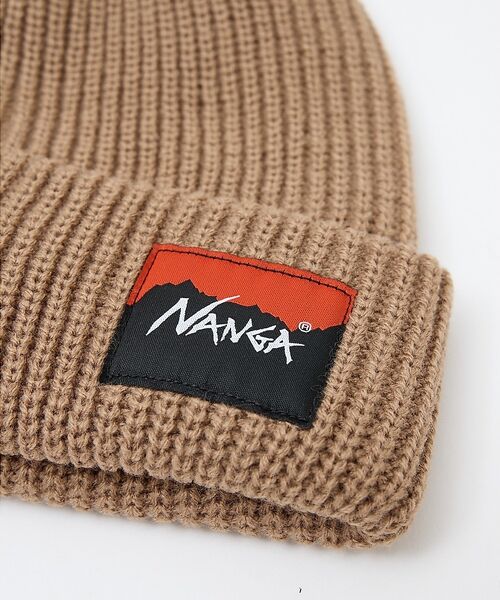 ABAHOUSE / アバハウス ハット | 【NANGA/ナンガ】BOX LOGO BULKY BEANIE/ビーニー/ニッ | 詳細17