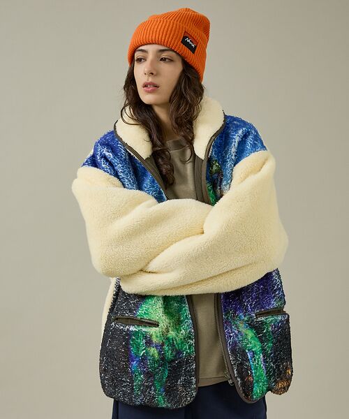 ABAHOUSE / アバハウス ハット | 【NANGA/ナンガ】BOX LOGO BULKY BEANIE/ビーニー/ニッ | 詳細15