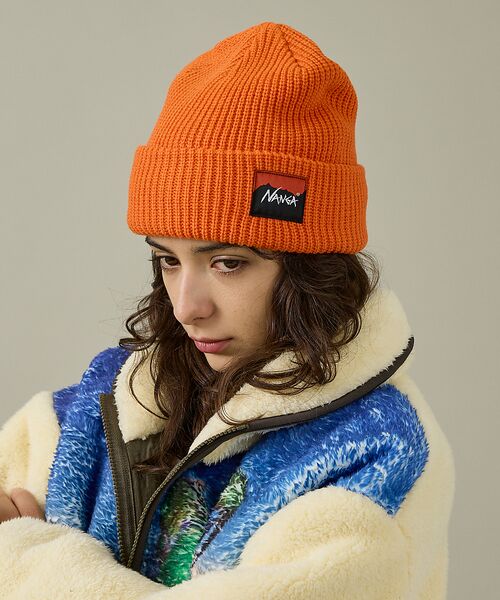 ABAHOUSE / アバハウス ハット | 【NANGA/ナンガ】BOX LOGO BULKY BEANIE/ビーニー/ニッ | 詳細16