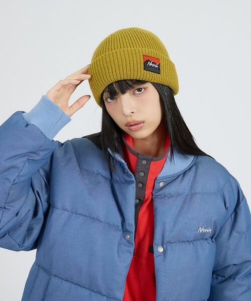 ABAHOUSE / アバハウス ハット | 【NANGA/ナンガ】BOX LOGO BULKY BEANIE/ビーニー/ニッ | 詳細25