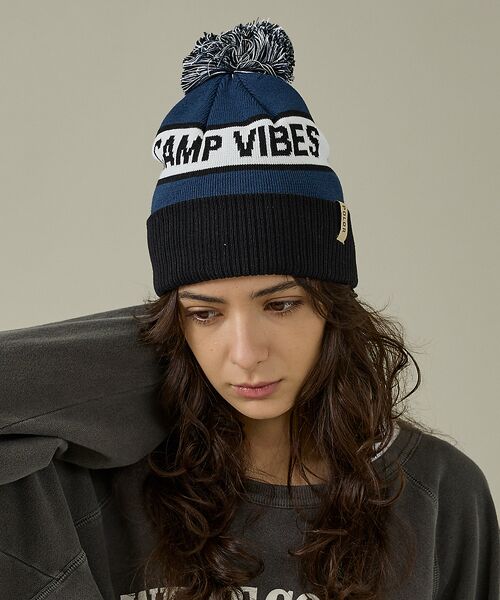 ABAHOUSE / アバハウス ハット | 【POLER / ポーラー】GAS STATION BEANIE POMPOM | 詳細1
