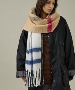 ABAHOUSE / アバハウス マフラー・ショール・スヌード・ストール | 【Barbour / バブアー】SCARF / 大判ロングマフラー/ユニセックス