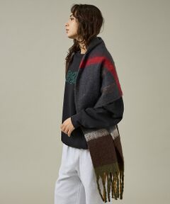 ABAHOUSE / アバハウス マフラー・ショール・スヌード・ストール | 【Barbour / バブアー】SCARF / 大判ロングマフラー/ユニセックス