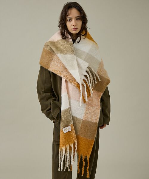 ABAHOUSE / アバハウス マフラー・ショール・スヌード・ストール | 【Barbour / バブアー】SCARF / 大判ロングマフラー/ユニセックス | 詳細2