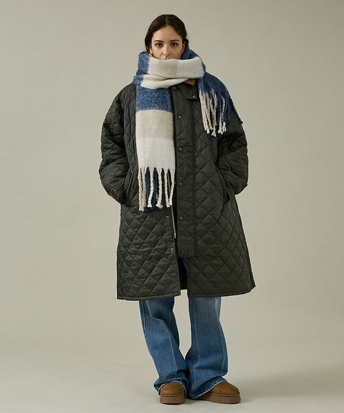 ABAHOUSE / アバハウス マフラー・ショール・スヌード・ストール | 【Barbour / バブアー】SCARF / 大判ロングマフラー/ユニセックス | 詳細5