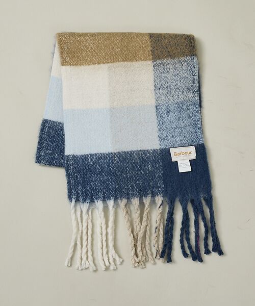 ABAHOUSE / アバハウス マフラー・ショール・スヌード・ストール | 【Barbour / バブアー】SCARF / 大判ロングマフラー/ユニセックス | 詳細6