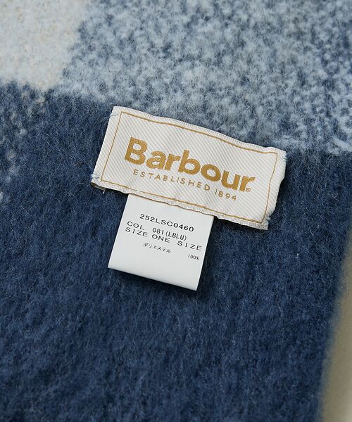 ABAHOUSE / アバハウス マフラー・ショール・スヌード・ストール | 【Barbour / バブアー】SCARF / 大判ロングマフラー/ユニセックス | 詳細7