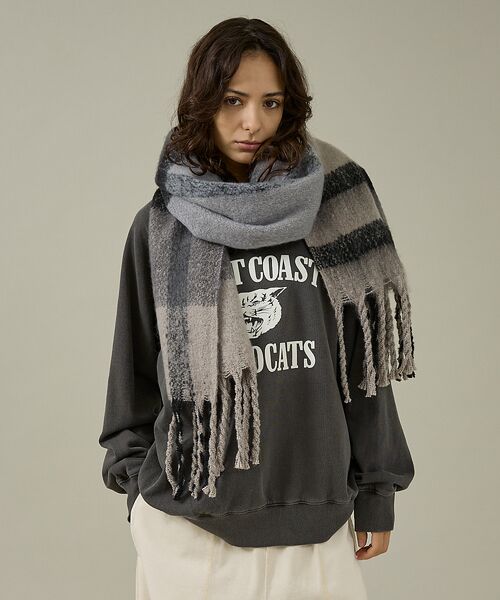 ABAHOUSE / アバハウス マフラー・ショール・スヌード・ストール | 【Barbour / バブアー】SCARF / 大判ロングマフラー/ユニセックス | 詳細12