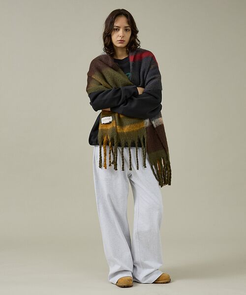 ABAHOUSE / アバハウス マフラー・ショール・スヌード・ストール | 【Barbour / バブアー】SCARF / 大判ロングマフラー/ユニセックス | 詳細14