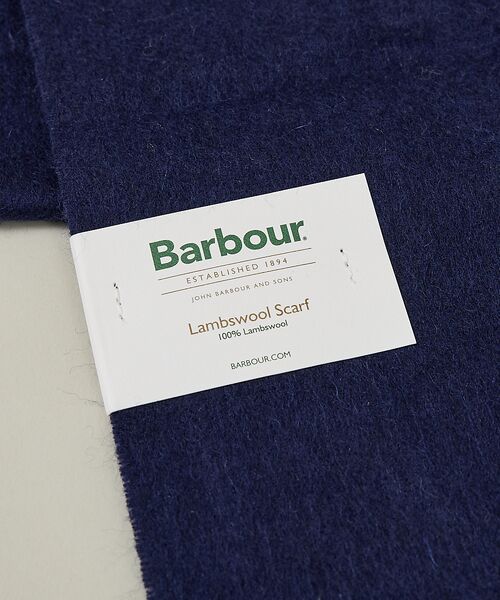 ABAHOUSE / アバハウス マフラー・ショール・スヌード・ストール | 【BARBOUR / バブアー】PLAIN LAMBSWOOL SCARF / | 詳細9