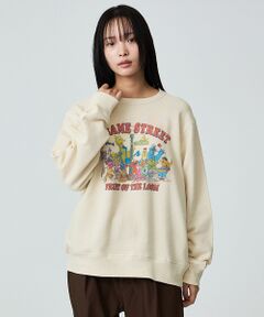 ABAHOUSE / アバハウス スウェット | 【FRUIT OF THE LOOM】ロングスリーブ甘編み裏毛1/スウェット【W