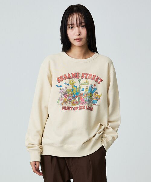 ABAHOUSE / アバハウス スウェット | 【FRUIT OF THE LOOM】ロングスリーブ甘編み裏毛1/スウェット【W | 詳細4