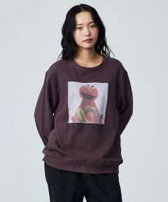 ABAHOUSE / アバハウス スウェット | 【FRUIT OF THE LOOM】ロングスリーブ甘編み裏毛3/ELMO/ユニ