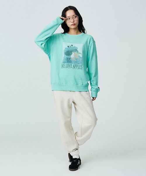 ABAHOUSE / アバハウス スウェット | 【FRUIT OF THE LOOM】ロングスリーブ甘編み裏毛4/COOKIEM | 詳細3