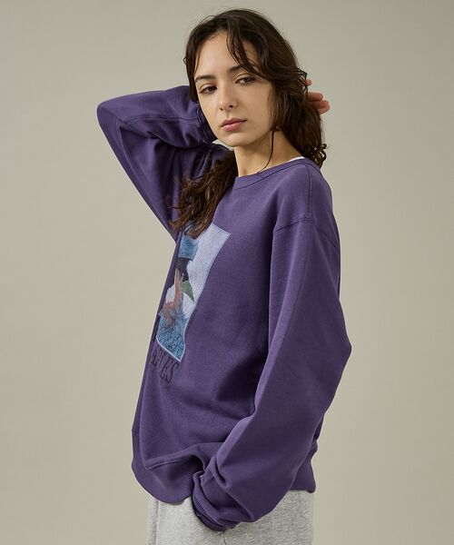 ABAHOUSE / アバハウス スウェット | 【FRUIT OF THE LOOM】ロングスリーブ甘編み裏毛4/COOKIEM | 詳細13