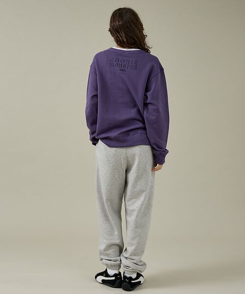 ABAHOUSE / アバハウス スウェット | 【FRUIT OF THE LOOM】ロングスリーブ甘編み裏毛4/COOKIEM | 詳細16