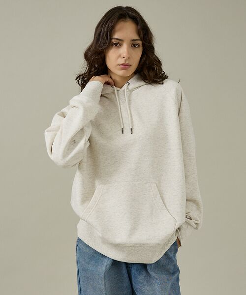 ABAHOUSE / アバハウス パーカー | 【FRUIT OF THE LOOM】BASIC SWEAT HOOD/CLAS(アイボリー)