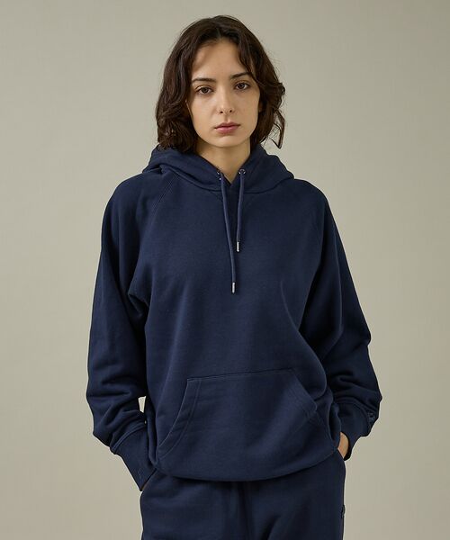 ABAHOUSE / アバハウス パーカー | 【FRUIT OF THE LOOM】BASIC SWEAT HOOD/CLAS(ネイビー)