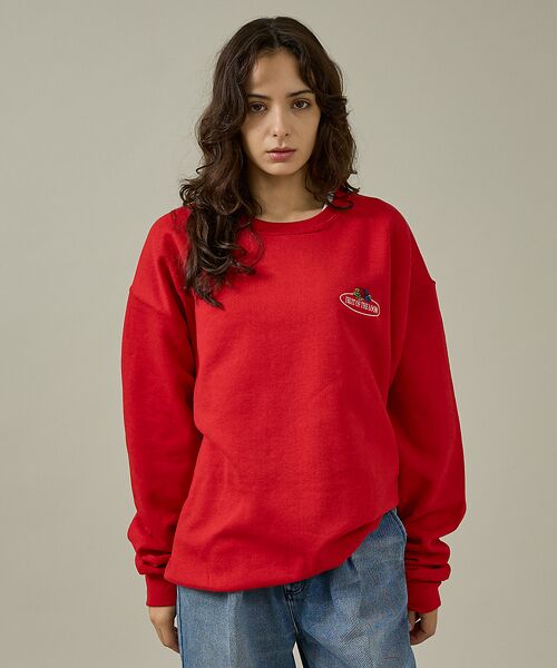 ABAHOUSE / アバハウス スウェット | 【FRUIT OF THE LOOM】PRINT SWEAT1/ワンポイント/ユ | 詳細1