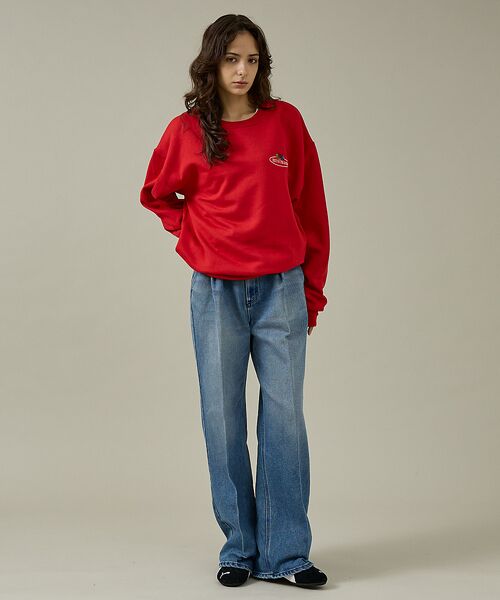 ABAHOUSE / アバハウス スウェット | 【FRUIT OF THE LOOM】PRINT SWEAT1/ワンポイント/ユ | 詳細3