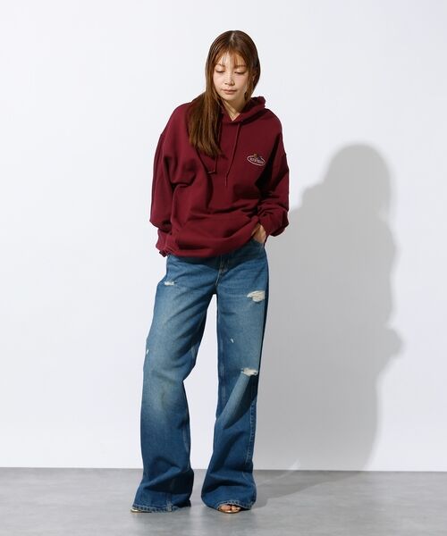 ABAHOUSE / アバハウス パーカー | 【FRUIT OF THE LOOM】PRINT HOODIE1/ワンポイント/ | 詳細14