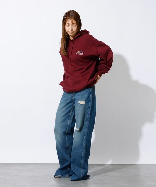 ABAHOUSE / アバハウス パーカー | 【FRUIT OF THE LOOM】PRINT HOODIE1/ワンポイント/ | 詳細15