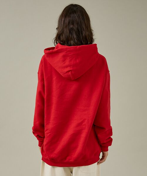 ABAHOUSE / アバハウス パーカー | 【FRUIT OF THE LOOM】PRINT HOODIE1/ワンポイント/ | 詳細3