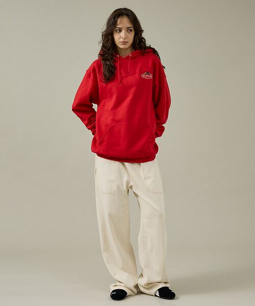 ABAHOUSE / アバハウス パーカー | 【FRUIT OF THE LOOM】PRINT HOODIE1/ワンポイント/ | 詳細8