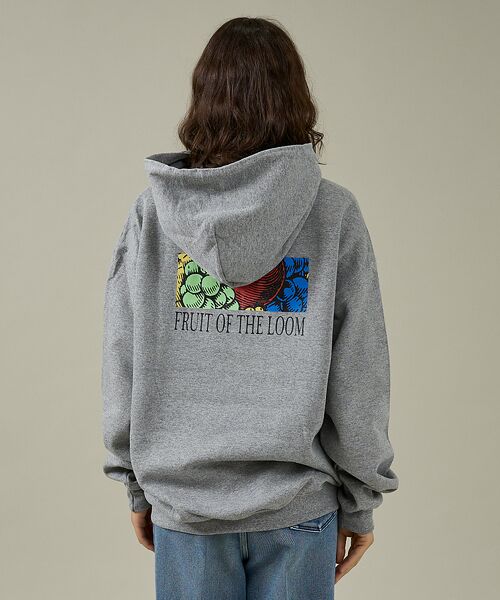 ABAHOUSE / アバハウス パーカー | 【FRUIT OF THE LOOM】PRINT HOODIE2/プリントフーデ | 詳細7