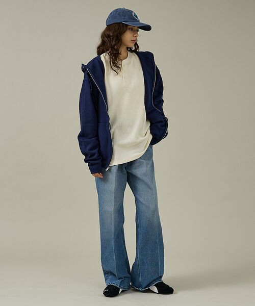 ABAHOUSE / アバハウス パーカー | 【FRUIT OF THE LOOM】PRINTZIP HOODIE2/ユニセッ | 詳細10