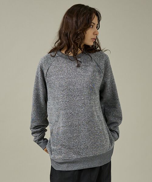 ABAHOUSE / アバハウス スウェット | 【JEMORGAN /ジェーイーモーガン】ニットフリースクルーネックトレーナー/ | 詳細4