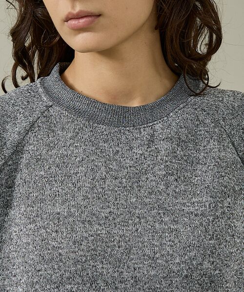 ABAHOUSE / アバハウス スウェット | 【JEMORGAN /ジェーイーモーガン】ニットフリースクルーネックトレーナー/ | 詳細7