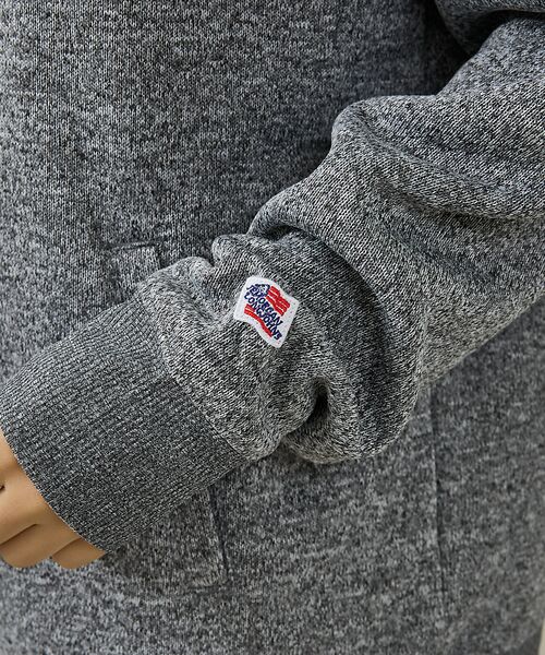 ABAHOUSE / アバハウス スウェット | 【JEMORGAN /ジェーイーモーガン】ニットフリースクルーネックトレーナー/ | 詳細8