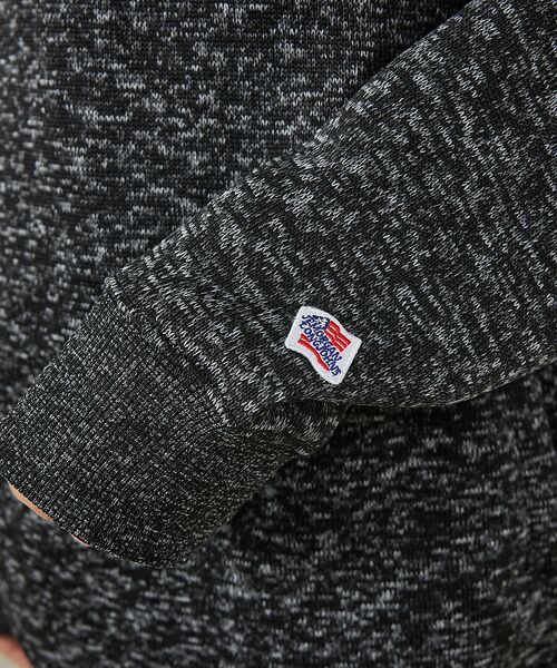 ABAHOUSE / アバハウス スウェット | 【JEMORGAN /ジェーイーモーガン】ニットフリースクルーネックトレーナー/ | 詳細12