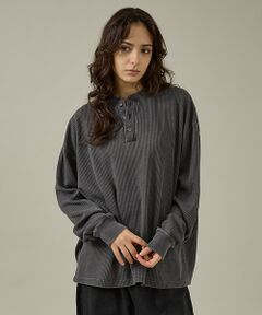 ABAHOUSE / アバハウス Tシャツ | 【SEABEES / シービス】HENRY NECK PIGMENT THERM