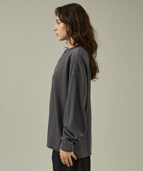 ABAHOUSE / アバハウス Tシャツ | 【SEABEES / シービス】HENRY NECK PIGMENT THERM | 詳細15