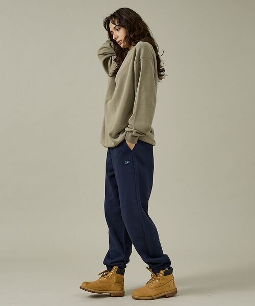 ABAHOUSE / アバハウス ニット・セーター | 【SEABEES / シービス】KNIT & SEWN CREW NECK L/ | 詳細14