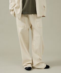 ABAHOUSE / アバハウス パンツ | 【SEABEES / シービス】HEAVY WEIGHT WIDE PANTS