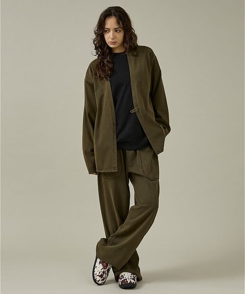 ABAHOUSE / アバハウス パンツ | 【SEABEES / シービス】HEAVY WEIGHT WIDE PANTS | 詳細20