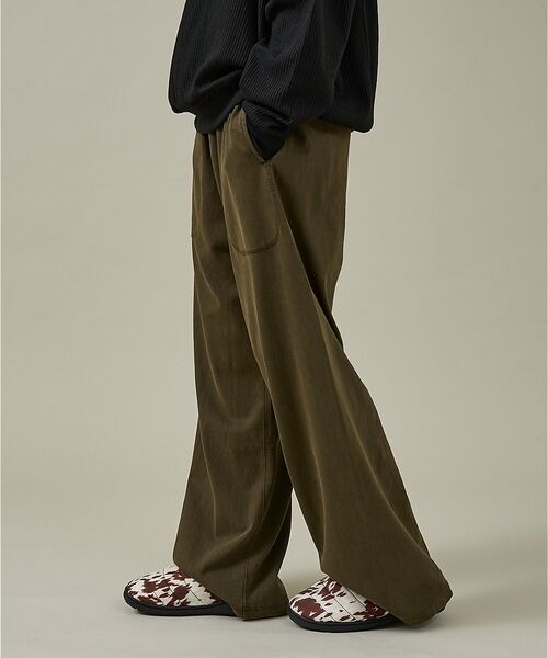 ABAHOUSE / アバハウス パンツ | 【SEABEES / シービス】HEAVY WEIGHT WIDE PANTS | 詳細23