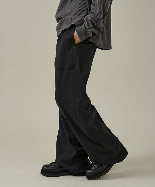 ABAHOUSE / アバハウス パンツ | 【SEABEES / シービス】HEAVY WEIGHT WIDE PANTS | 詳細5