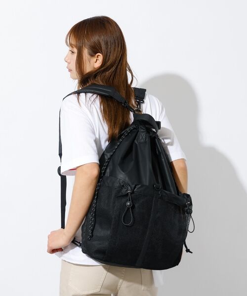 ABAHOUSE / アバハウス リュック・バックパック | 【Dickies / ディッキーズ】SL3WAY MP DS SACK/合成皮革 | 詳細16